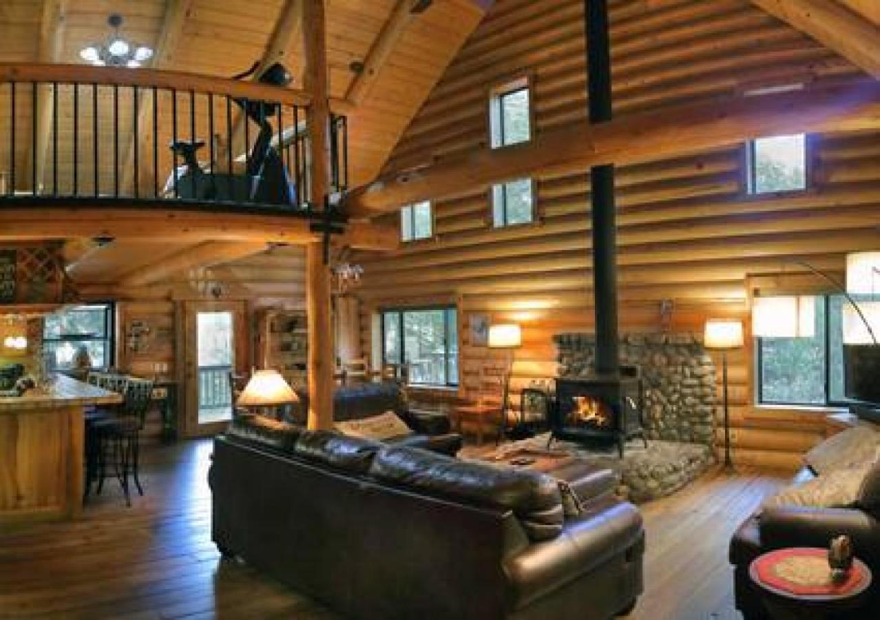 Eagles Nest - Natural Log Cabin With Guest House Idyllwild Ngoại thất bức ảnh