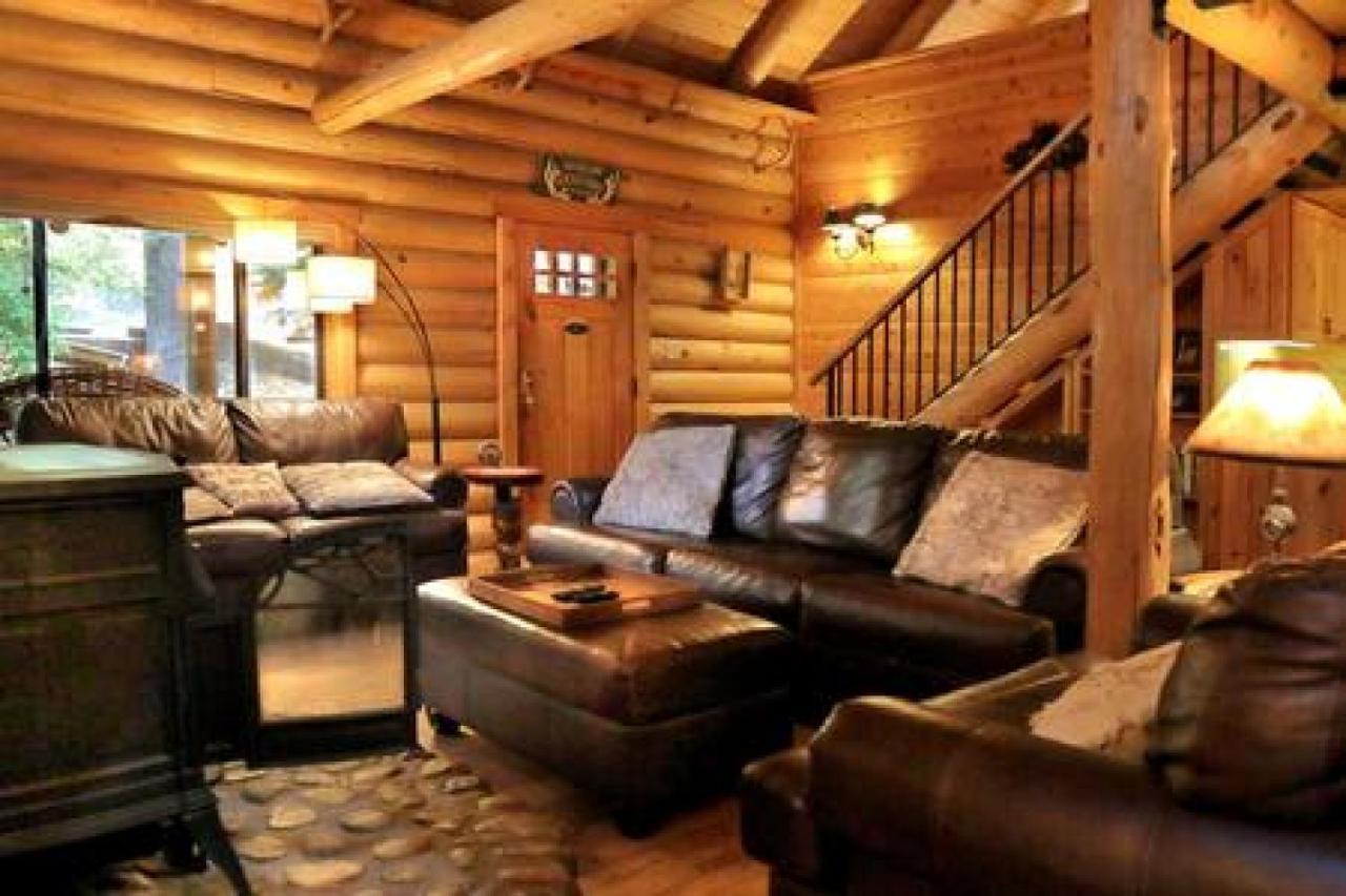 Eagles Nest - Natural Log Cabin With Guest House Idyllwild Ngoại thất bức ảnh